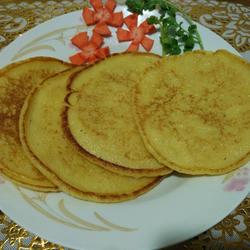 牛奶鸡蛋玉米面饼的做法[图]