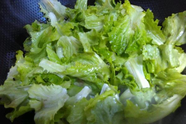 蒜泥生菜的做法图解4
