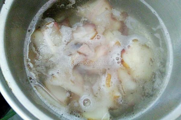 冬笋炒腊肉的做法图解3