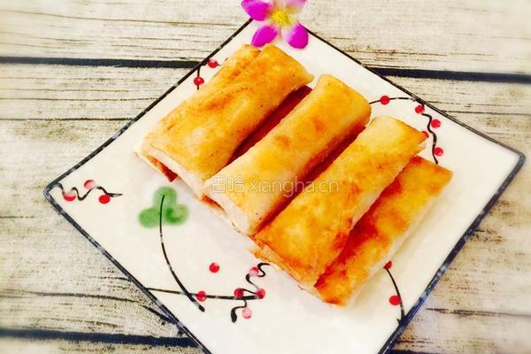 白菜猪肉春卷的做法图解10