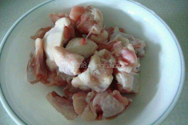 香辣豆腐鸡块的做法图解2