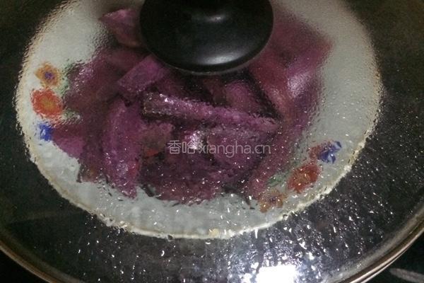 香甜紫薯干的做法图解2