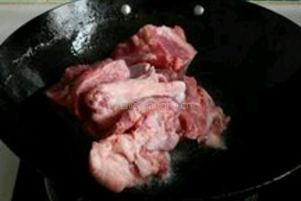 脊骨炖土豆的做法图解3