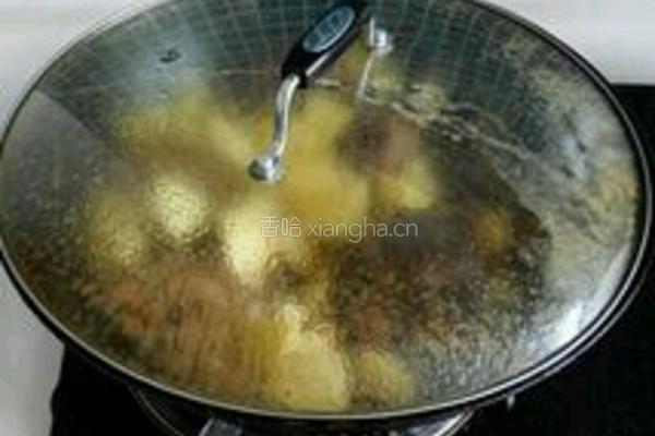 脊骨炖土豆的做法图解8
