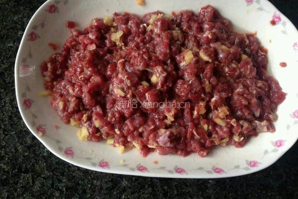 姜丝牛肉粥的做法图解2