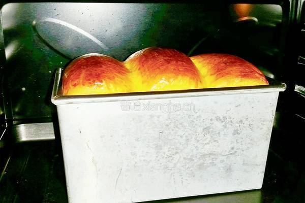 南瓜煉奶土司的做法图解11