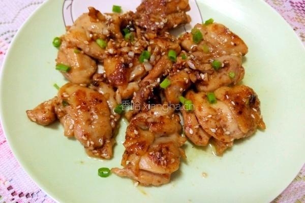 孜然蒜香鸡腿肉