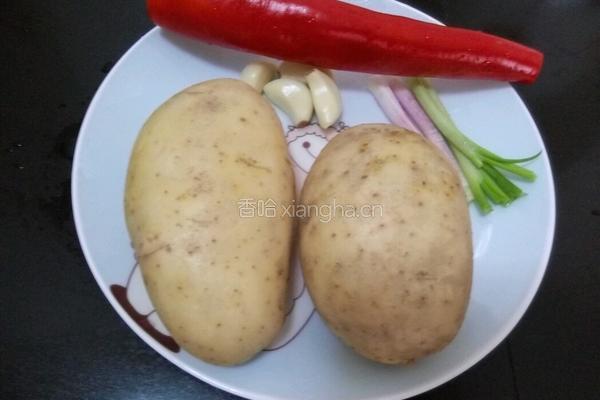 孜然土豆条的做法图解1