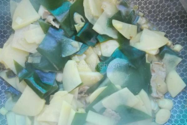 海带土豆片的做法图解4