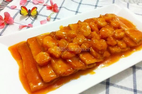 番茄虾仁豆腐的做法图解9