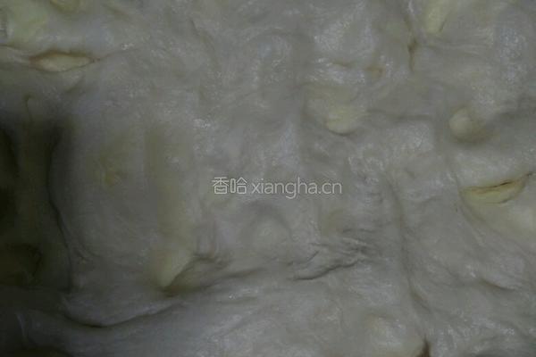 芝麻花生馅菠萝包的做法图解4