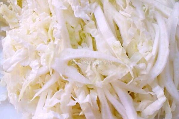 白菜凉菜的做法图解2