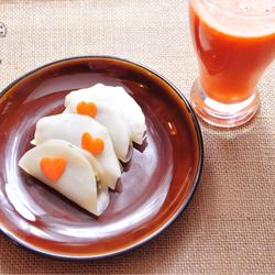 爱心绿豆沙饼的做法[图]