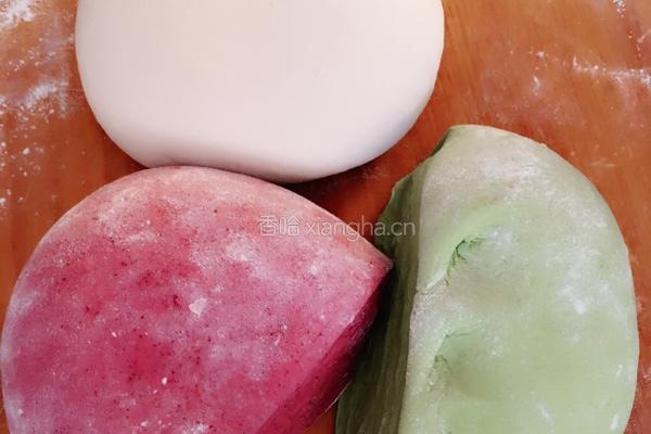 彩色饺子的做法图解1