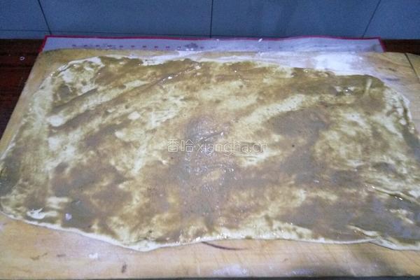麻酱大花卷的做法图解4