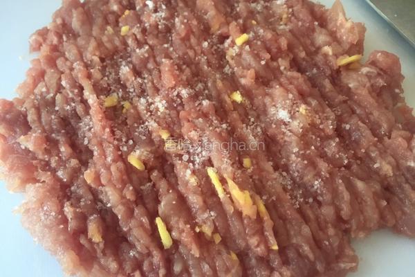 肉糜蒸蛋的做法图解2