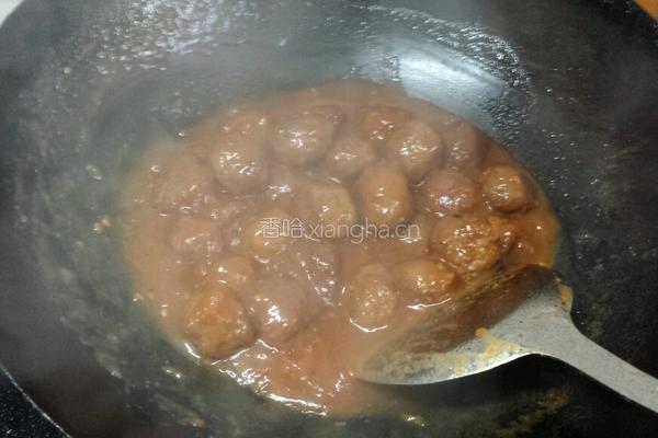 茄汁肉丸的做法图解6
