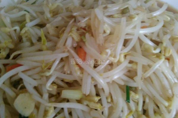 醋溜绿豆芽的做法图解3