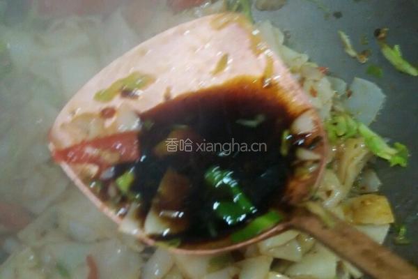 炒卷粉的做法图解9