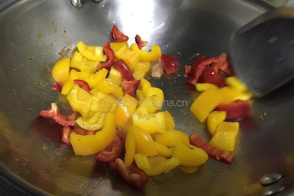 肉片炒菜椒的做法图解7