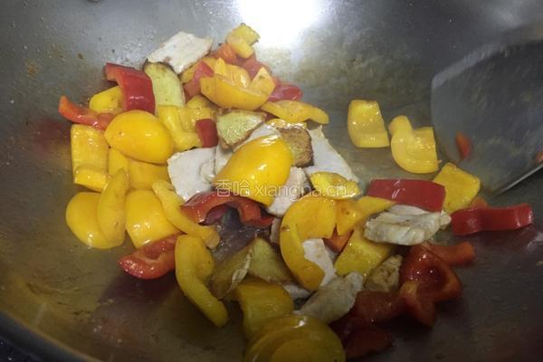 肉片炒菜椒的做法图解9
