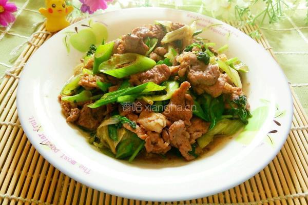 葱爆羊肉