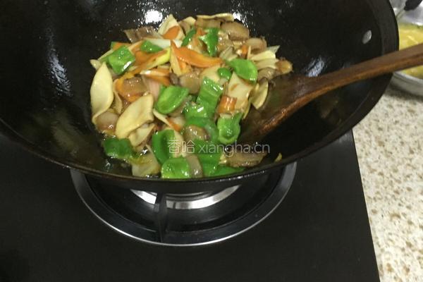 杏鲍菇炒五花肉的做法图解16