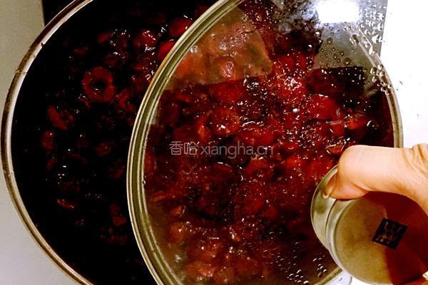 樱桃酱的做法图解2