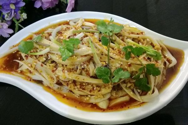 凉拌杏鲍菇的做法图解6