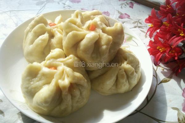 胡萝卜羊肉包子的做法图解22