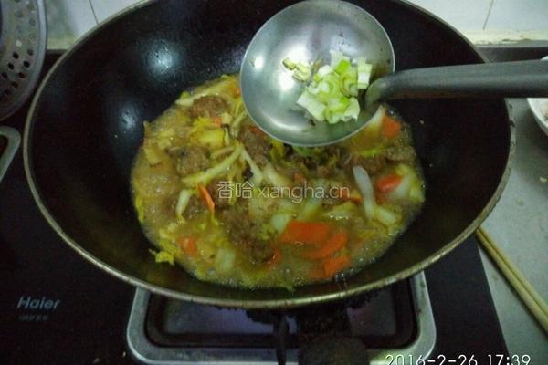 牛肉丸炖娃娃菜的做法图解14
