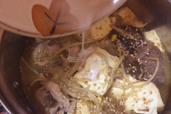 蚝油豆腐粉丝煲的做法图解7