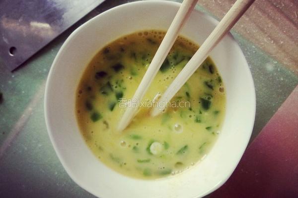 青椒炒蛋的做法图解4