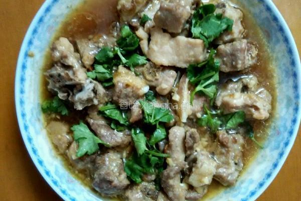 黄豆浆蒸排骨的做法图解2