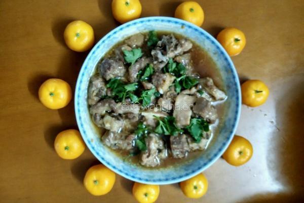 黄豆浆蒸排骨的做法图解3