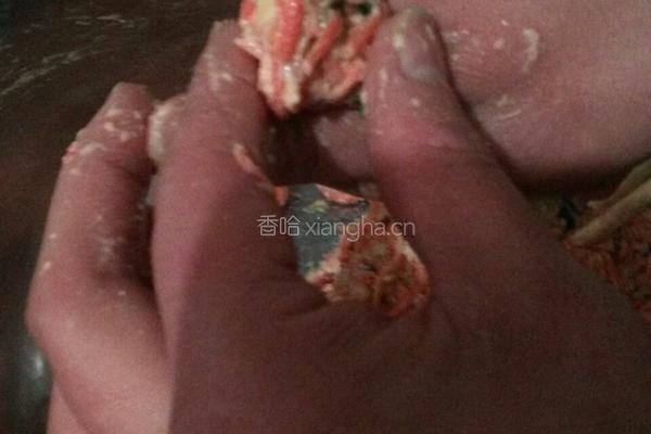 炸胡萝卜丸子的做法图解3
