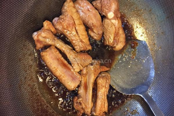 三杯排骨的做法图解5