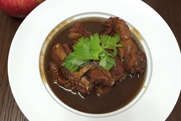 三杯排骨的做法图解7