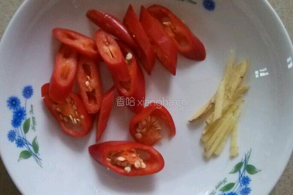 白萝卜肉丝的做法图解3