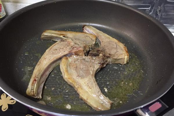 香煎羊排的做法图解4