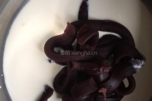 豆沙冰糕的做法图解2