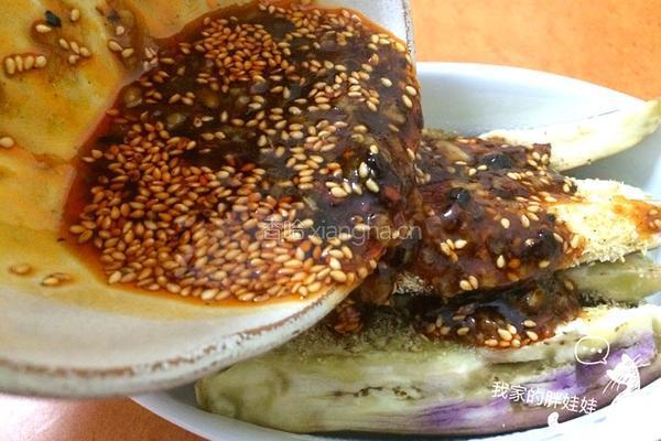 蚝油淋茄子的做法图解5