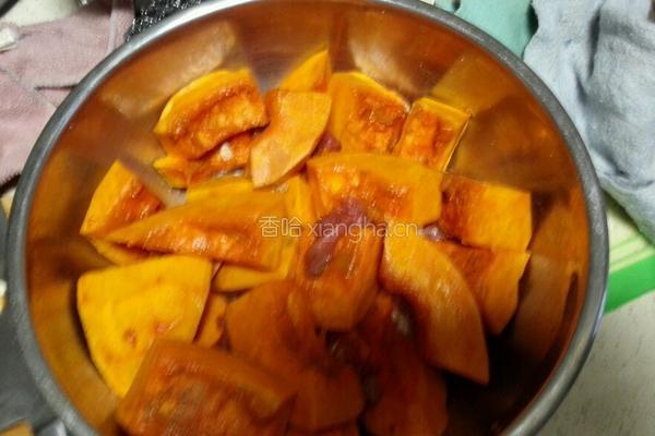 烤南瓜黑椒牛肉的做法图解1