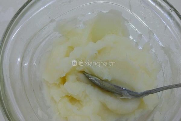 草莓酱山药泥的做法图解4