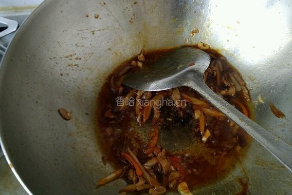 蚝油香菇油菜的做法图解4