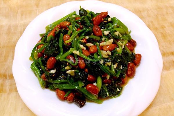 果仁菠菜的做法图解4