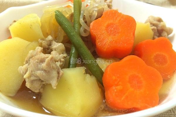 猪肉煮土豆(日式料理)的做法图解10