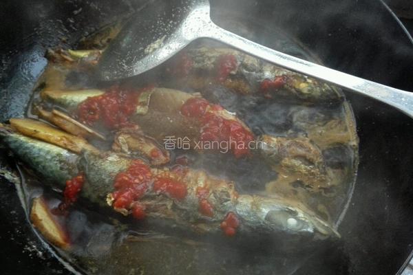 红烧青条鱼的做法图解5