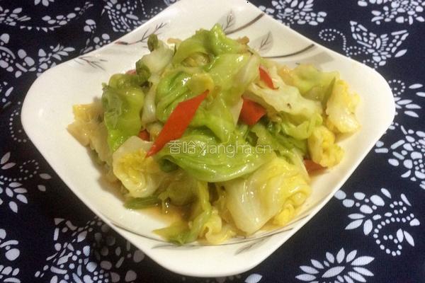 手撕包菜的做法图解10