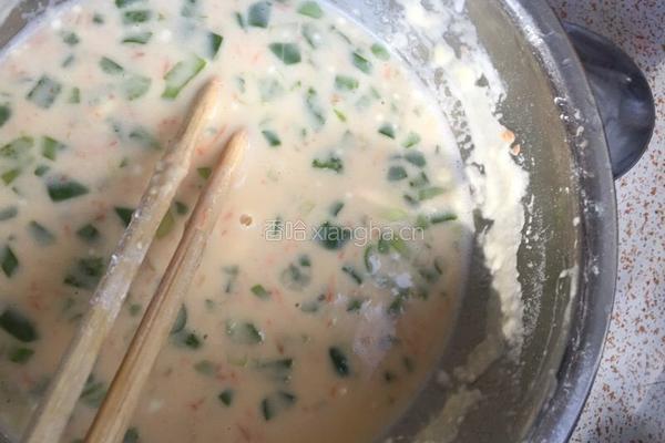 蔬菜鸡蛋薄饼的做法图解1